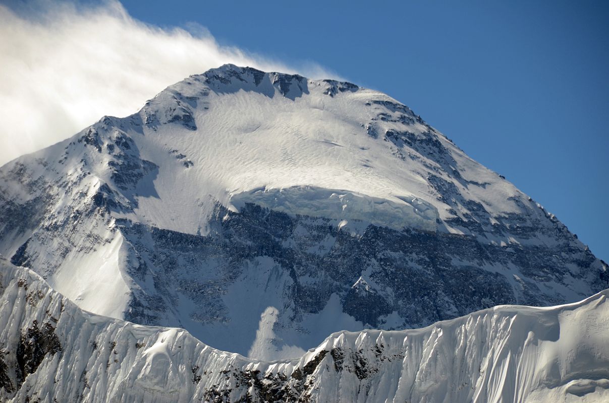 Click to enlarge -
Dhampus Peak Summit Panorama Dhaulagiri North Face Close Up
Dhampus Peak Summit Panorama Dhaulagiri North Face Close Up